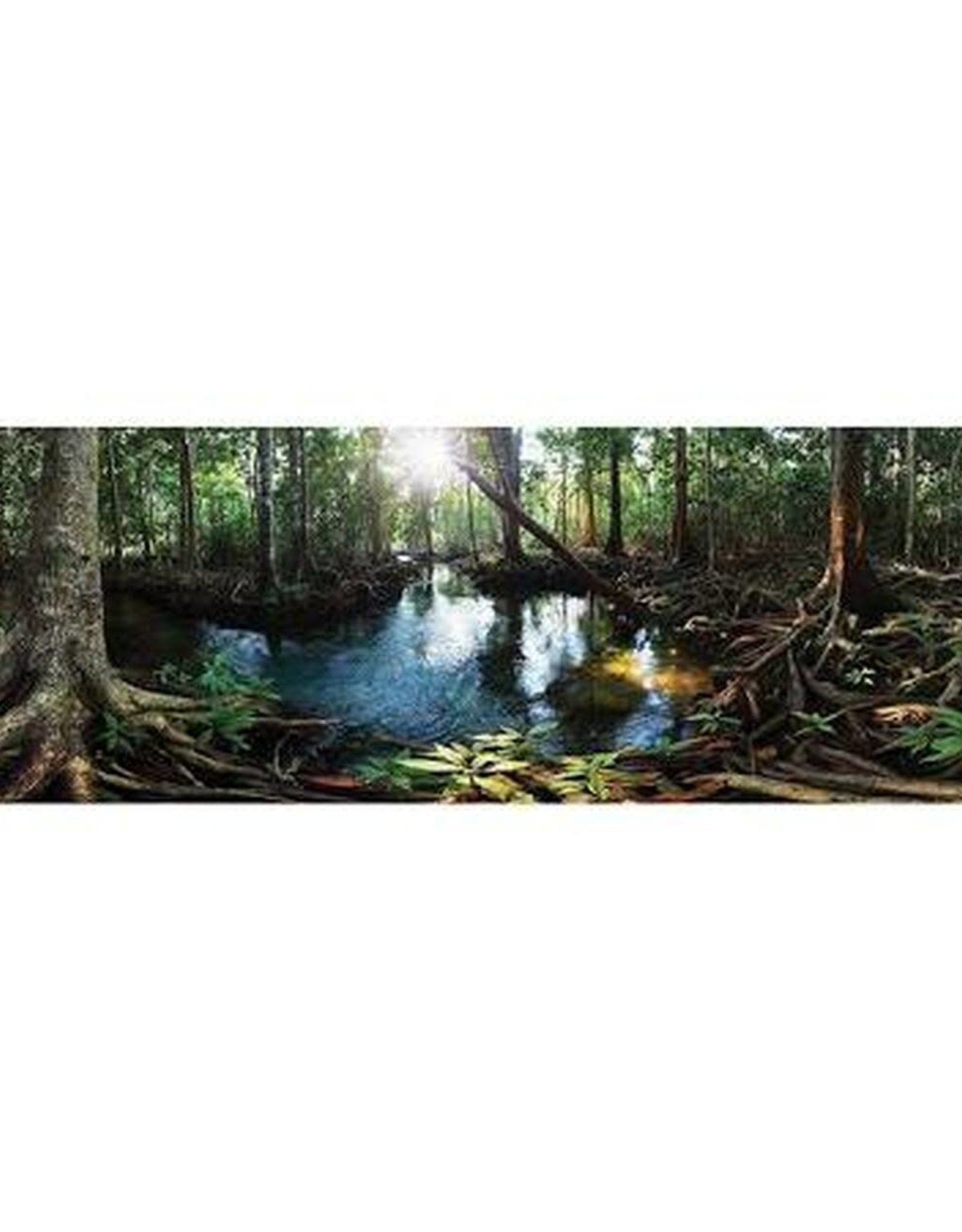 GALAPAGOS TERRARIUM CLING BACKGROUND- 11X36- TROPICAL