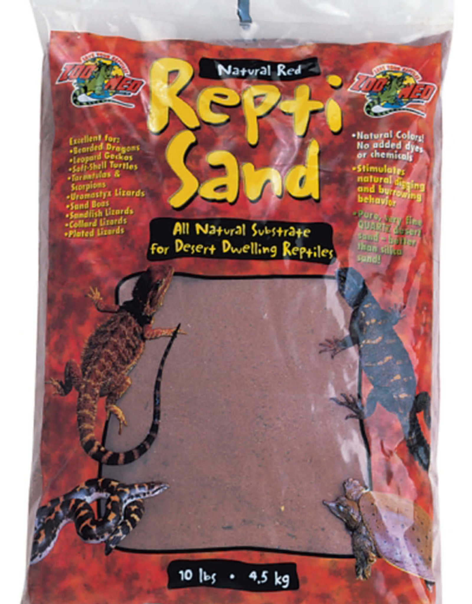 ZOO MED LABORATORIES, INC. ZOO MED- SR-10- REPTISAND- NATURAL RED- 10 LB