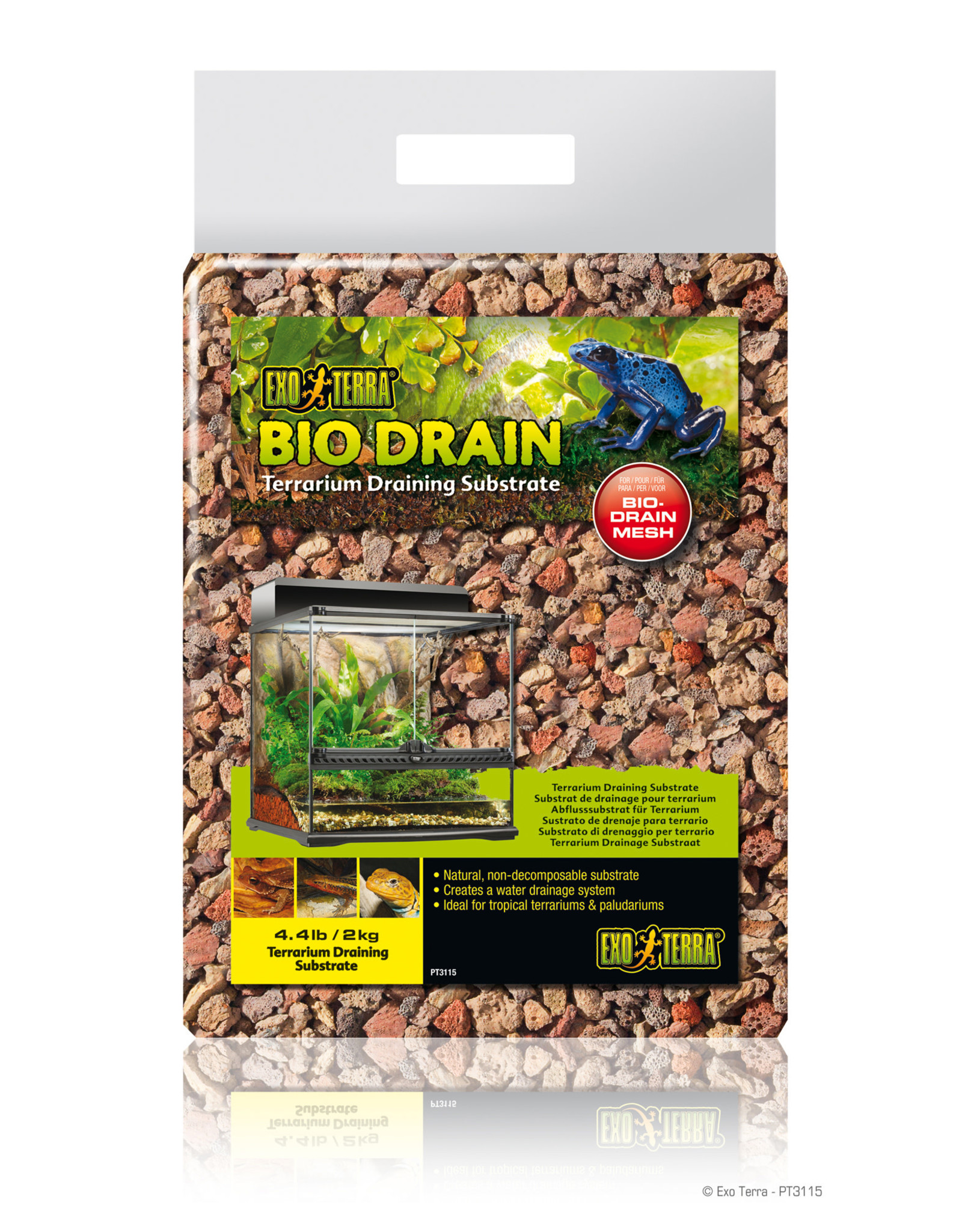 HAGEN EXO TERRA- PT3115-TERRARIUM SUBSTRATE- BIO DRAIN- 4.4 LB