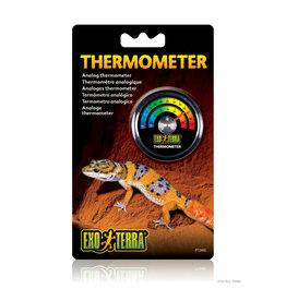 EXO TERRA PT2465- THERMOMETER- 1.5X1.5X.5- ANALOG