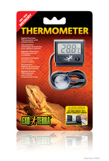 EXO TERRA PT2472- THERMOMETER WITH PROBE AND REMOTE SENSOR- 1X2X1.5-  DIGITAL