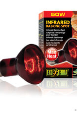 EXO TERRA EXO TERRA- PT2141- BASKING SPOT- LAMP/BULB- RED GLASS- 3X3X5- 50W- INFRARED