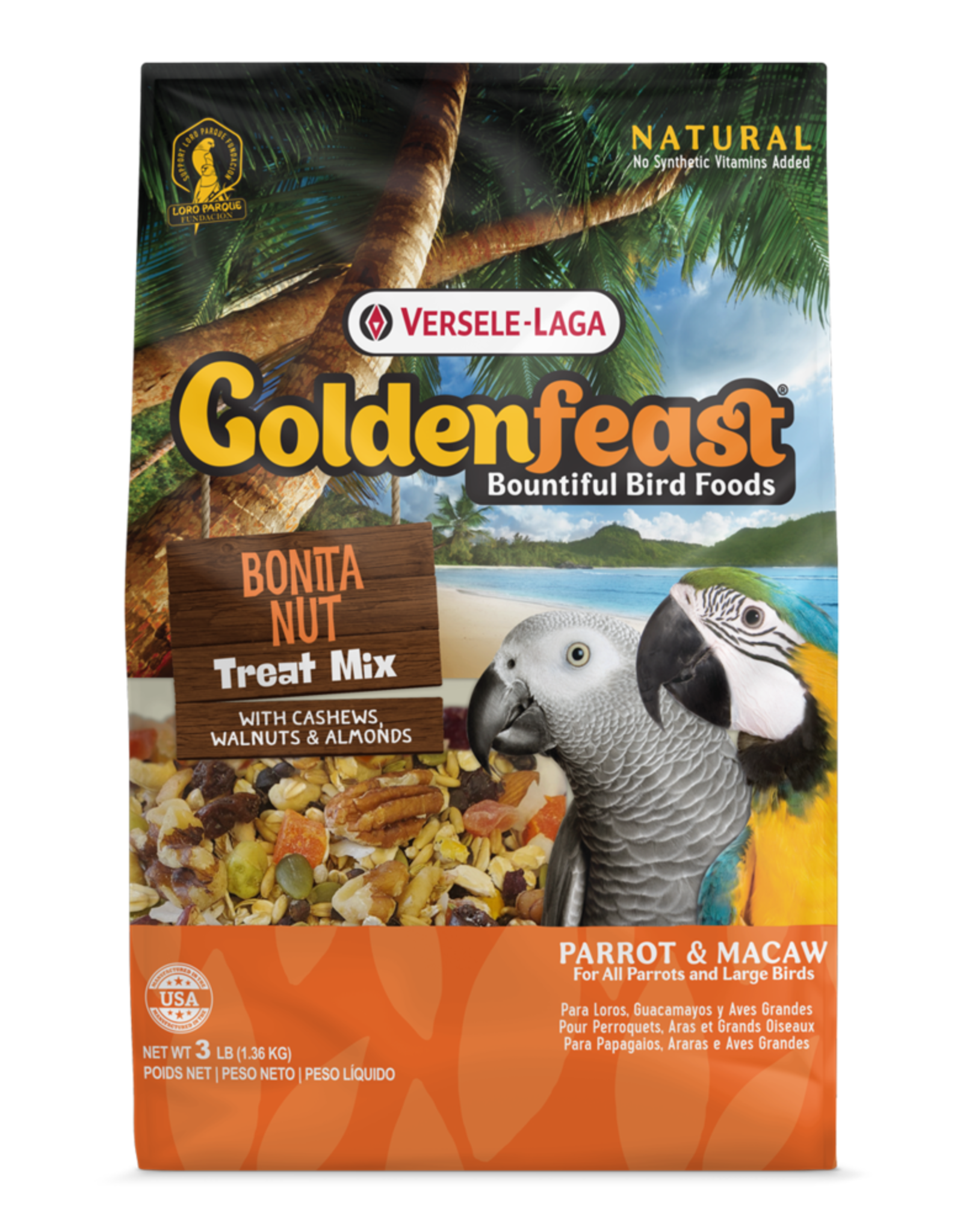 GOLDENFEAST BIN #71- GOLDENFEAST- TREAT- 5X5X5- BONITA NUT- PER LB