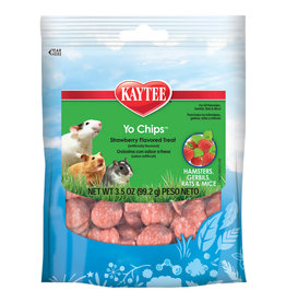 CENTRAL - KAYTEE PRODUCTS KAYTEE- TREAT- BAG- 7X5X2- YO DIPS- SMALL ANIMAL- STRAWBERRY 3.5 OZ