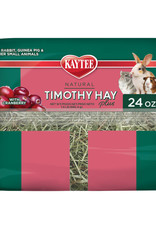 CENTRAL - KAYTEE PRODUCTS KAYTEE- NATURAL- 16X7X5- TIMOTHY HAY PLUS- CRANBERRY 24 OZ