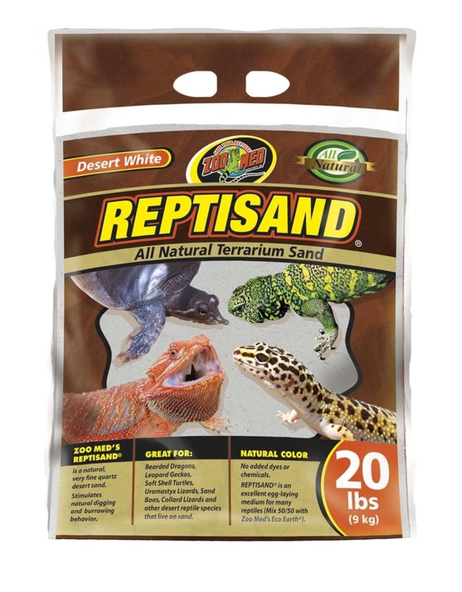 ZOO MED LABORATORIES, INC. ZOO MED- SW-20- REPTISAND- DESERT- WHITE- 20 LB