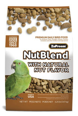 ZUPREEM ZUPREEM- NUT BLEND- PELLETED DIET- 10X4X14- 3.25 LB- PARROT/CONURE
