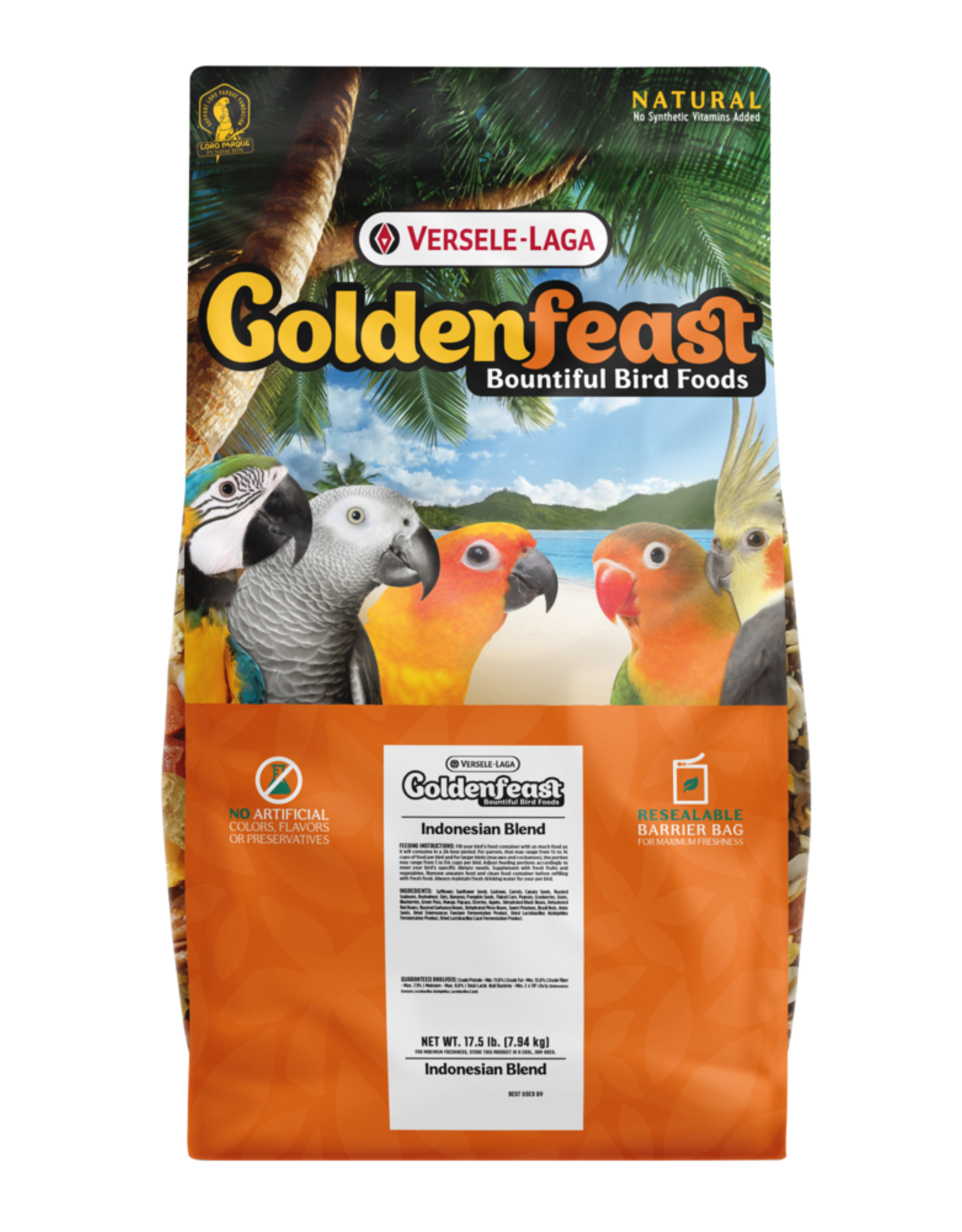 GOLDENFEAST BIN #62- GOLDENFEAST- 5X5X5- INDONESIAN BLEND- PER LB