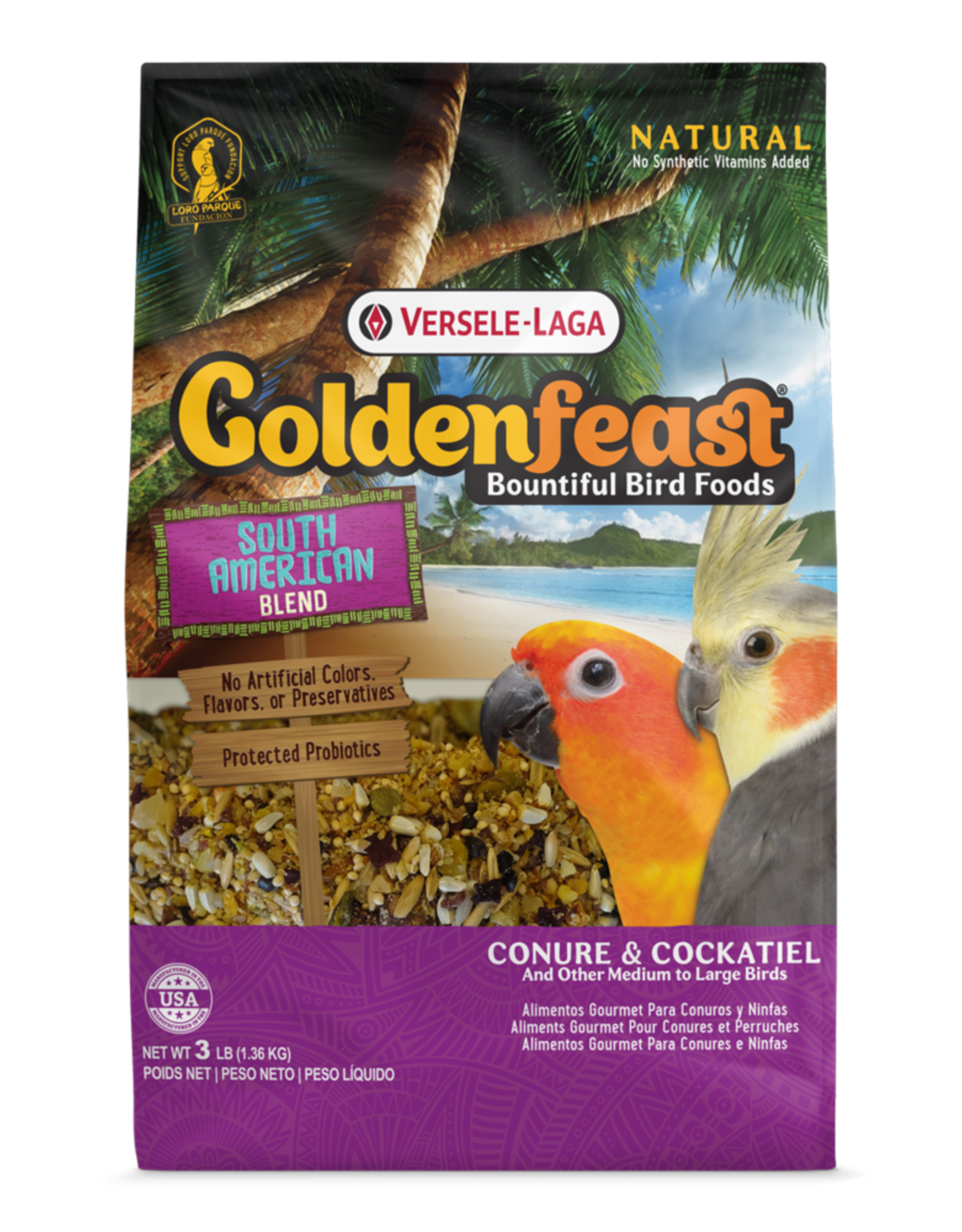 GOLDENFEAST BIN #58- GOLDENFEAST- 5X5X5- SOUTH AMERICAN- PER LB
