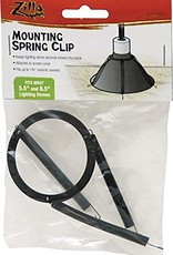 ZILLA PET PRODUCTS ZILLA- REPLACEMENT- DOME MOUNTING SPRING CLIP- .5X3X3