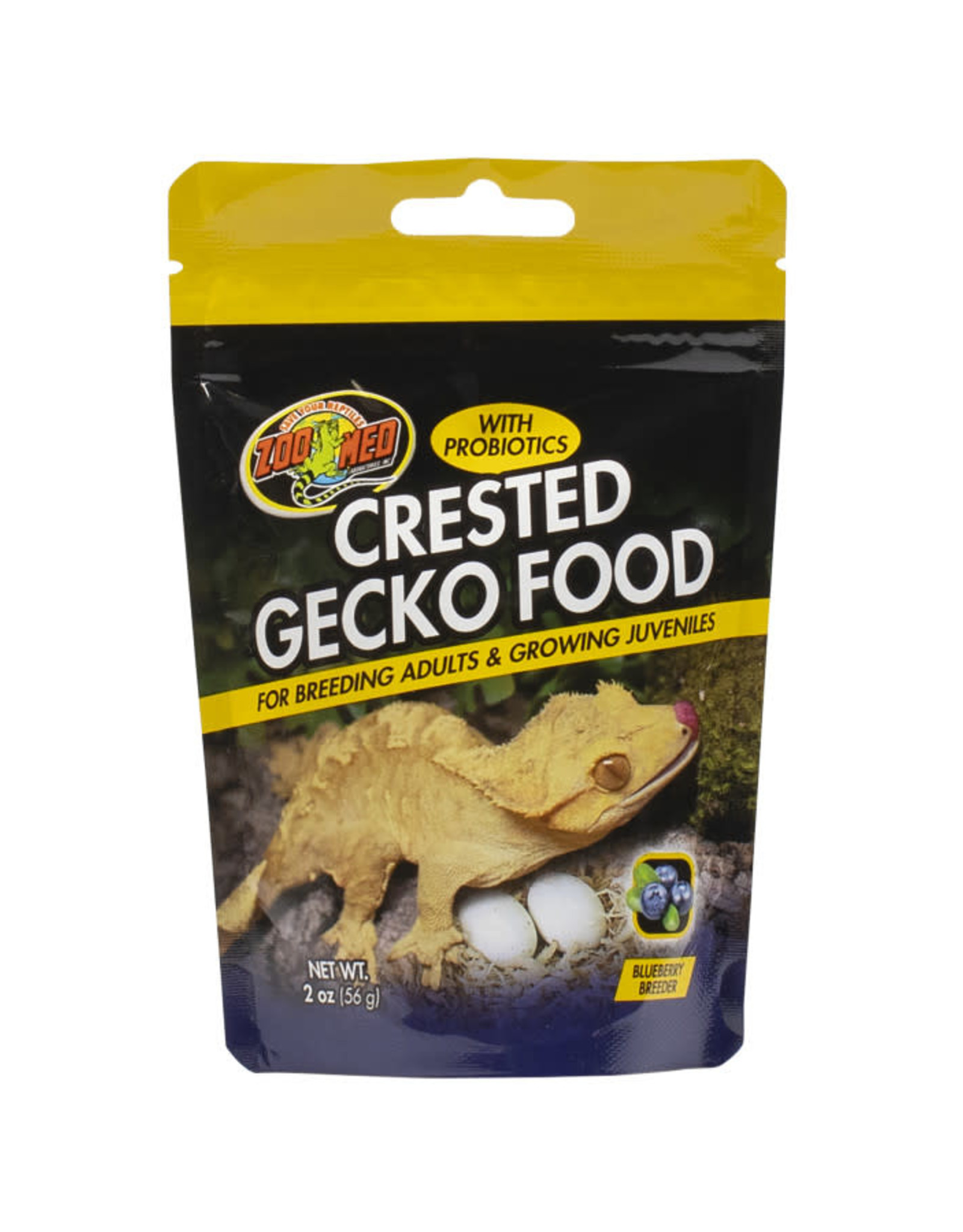 ZOO MED LABORATORIES, INC. ZOO MED- ZM-219- CRESTED GECKO DIET- 4X2X6- BLUEBERRY- 2 OZ (BREEDERS/JUVENILES)