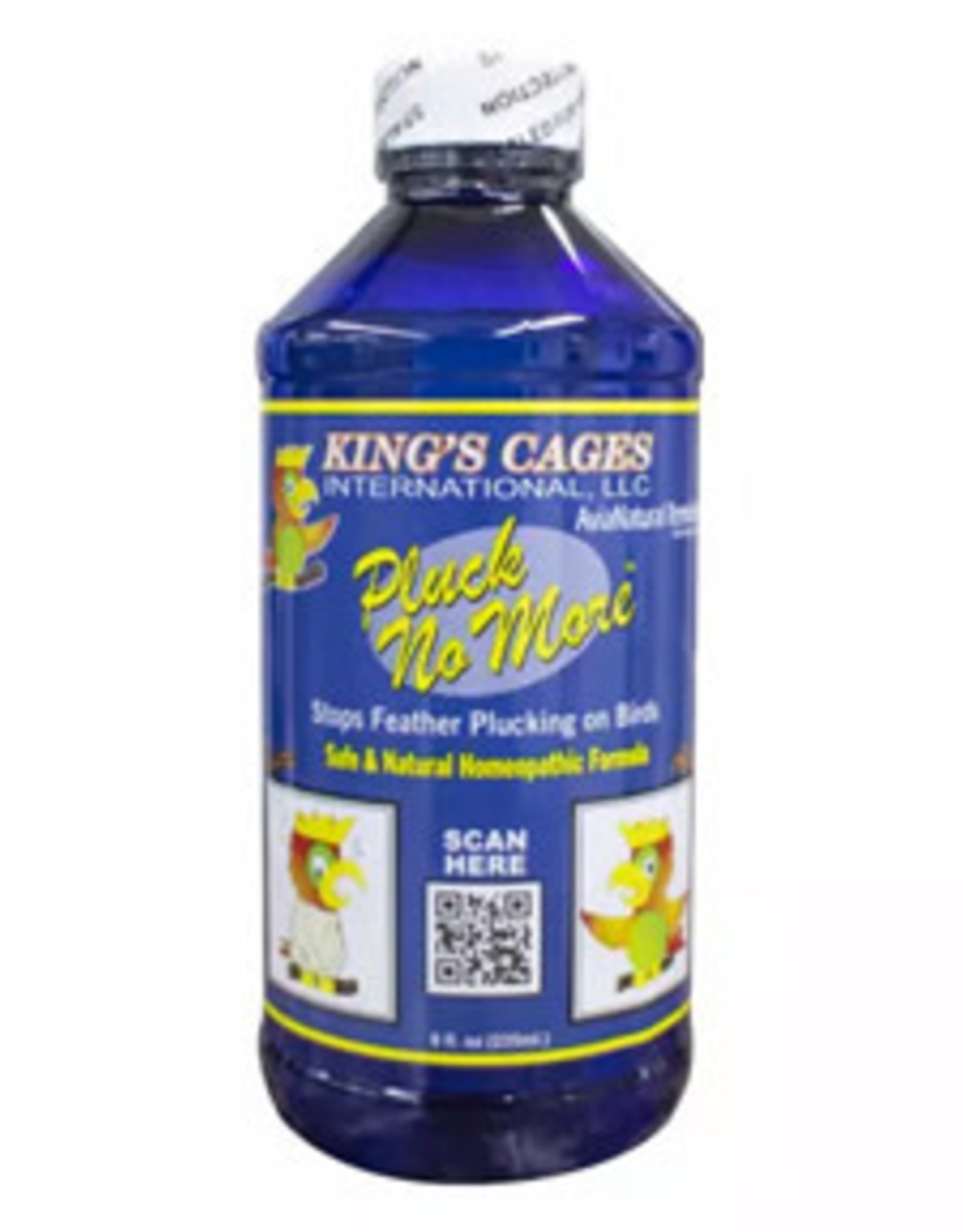 KINGS CAGES INTERNATIONAL, LLC KINGS- KCI 00198- PLUCK NO MORE- 3X3X8-  6 OZ