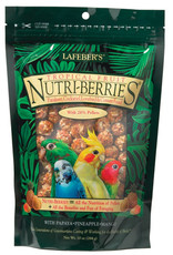 LAFEBER'S LAFEBER'S- NUTRI-BERRIES- PELLETED DIET/TREAT- 8.25X8.25X6- 10 OZ- SMALL-  TROPICAL FRUIT