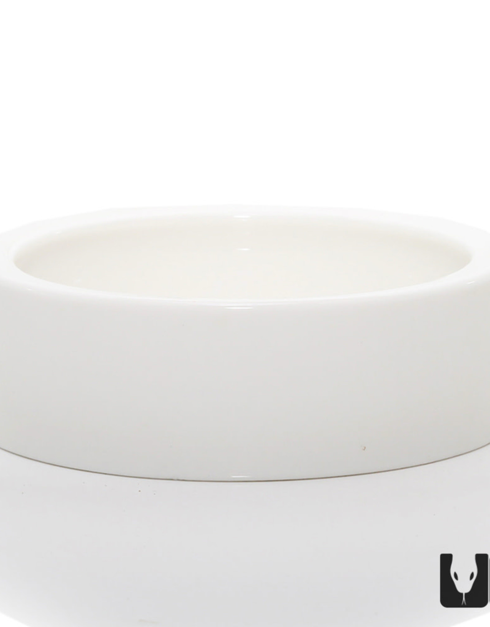 CERAMIC BOWL- ROUND WHITE- MEDIUM