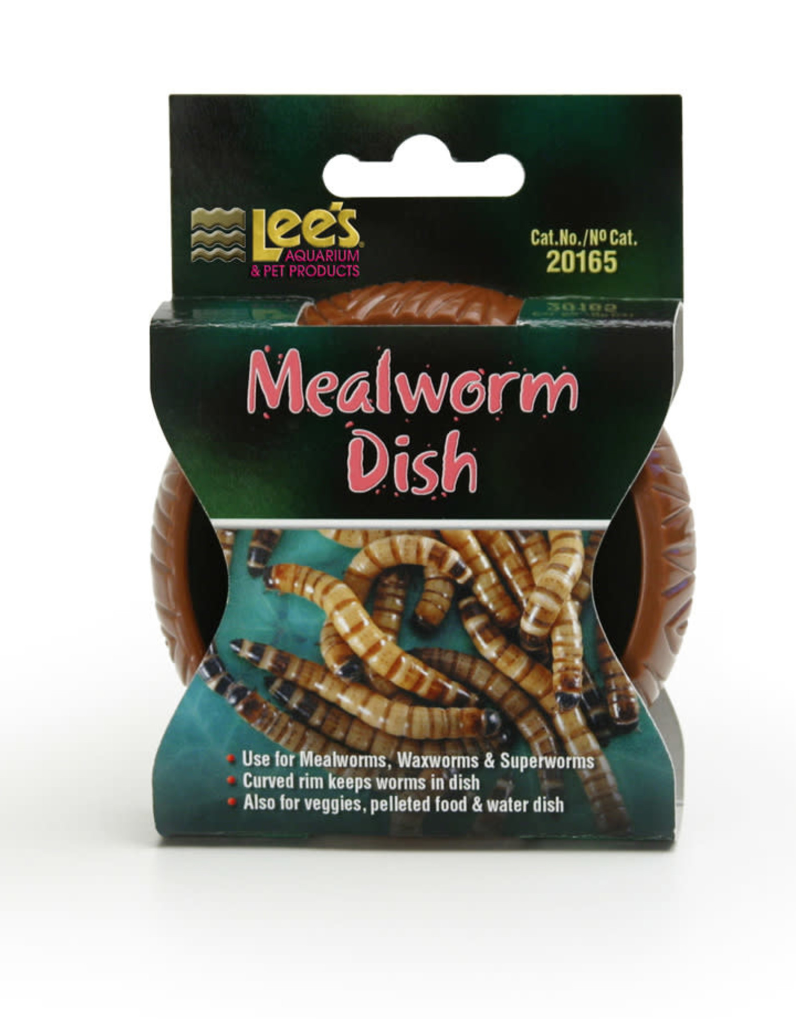 LEE'S PET PRODUCTS LEE'S- DISH- CURVED- 4.25X3X1- MEALWORM
