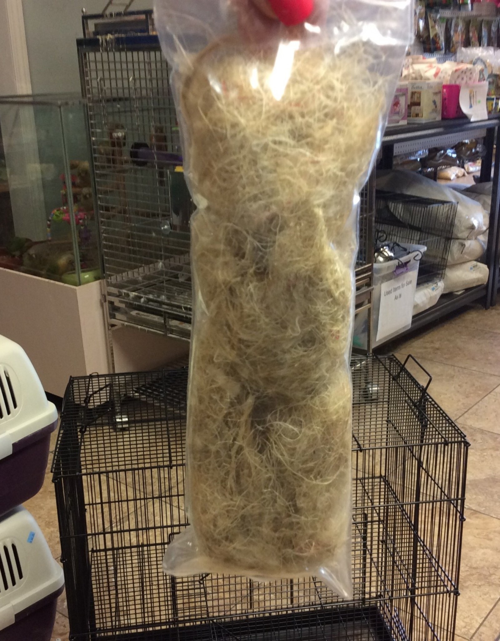 QUIKO NESTING MATERIAL- 3X3X8- COCONUT/SISAL/JUTE/COTTON/STERILE ANIMAL HAIR/HEMP- 25 G