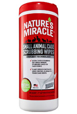 SPECTRUM BRANDS NATURE'S MIRACLE- 5x11x2- CLEANER- BIO-ENZYMATIC- SCRUBBING WIPES- 30 CT