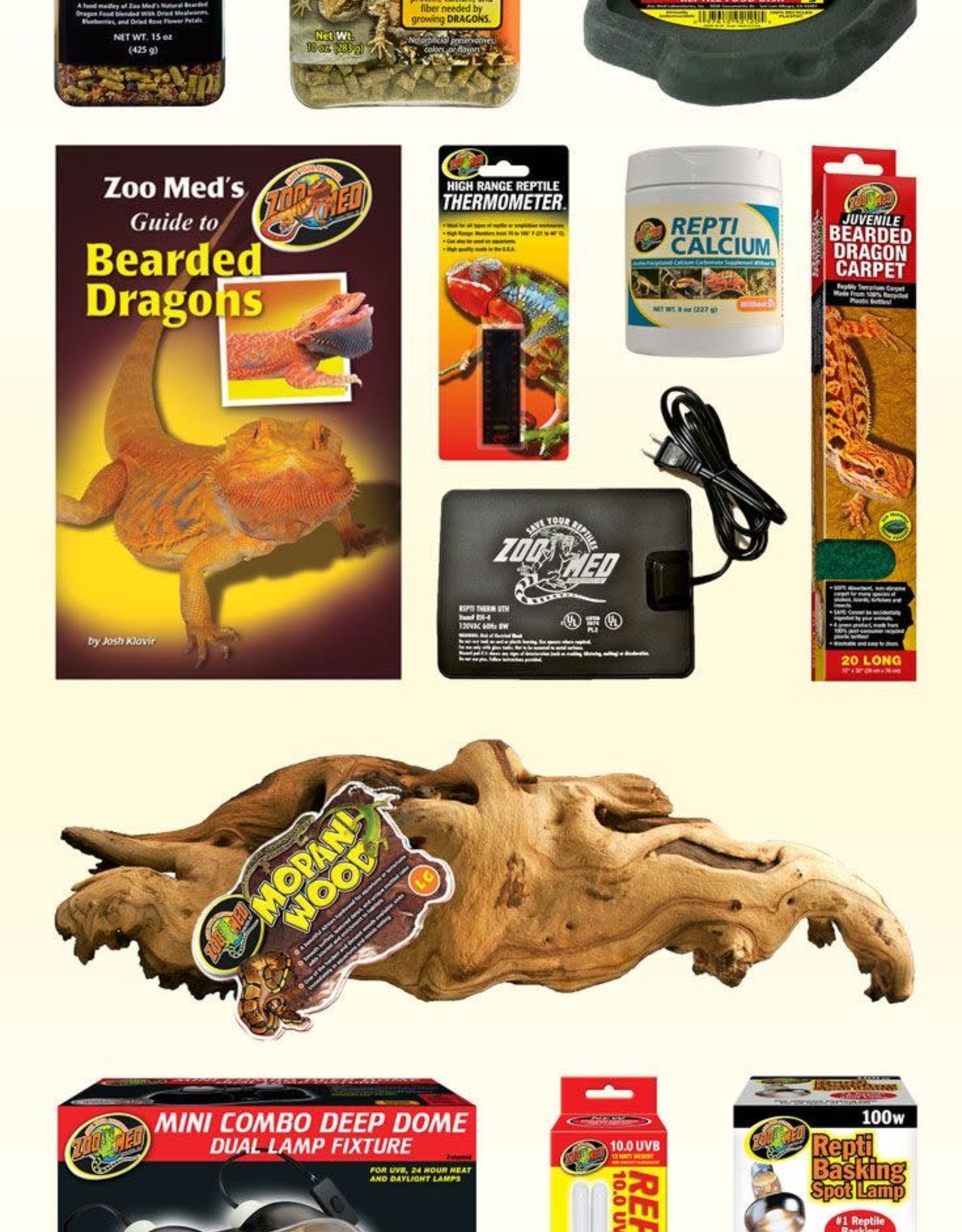 zoo med bearded dragon kit