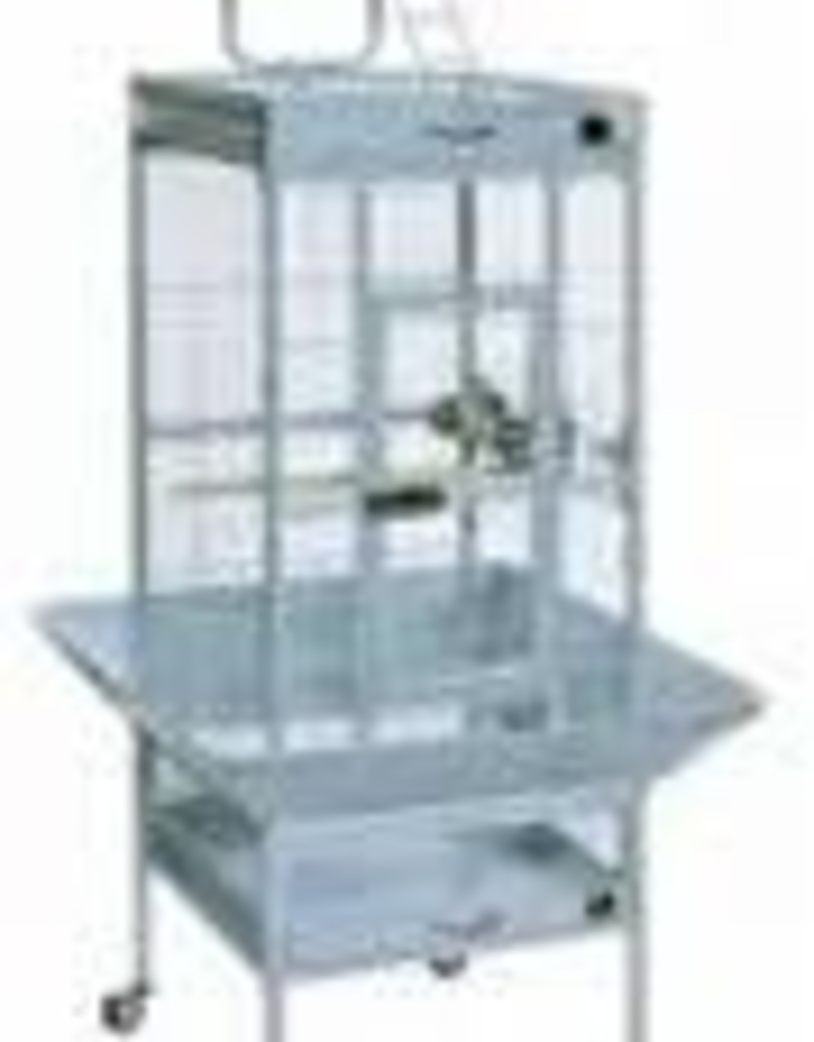 Prevue Hendryx 18x18x57 inch pewter kd cockatiel cage bird – Brothers  Country Supply