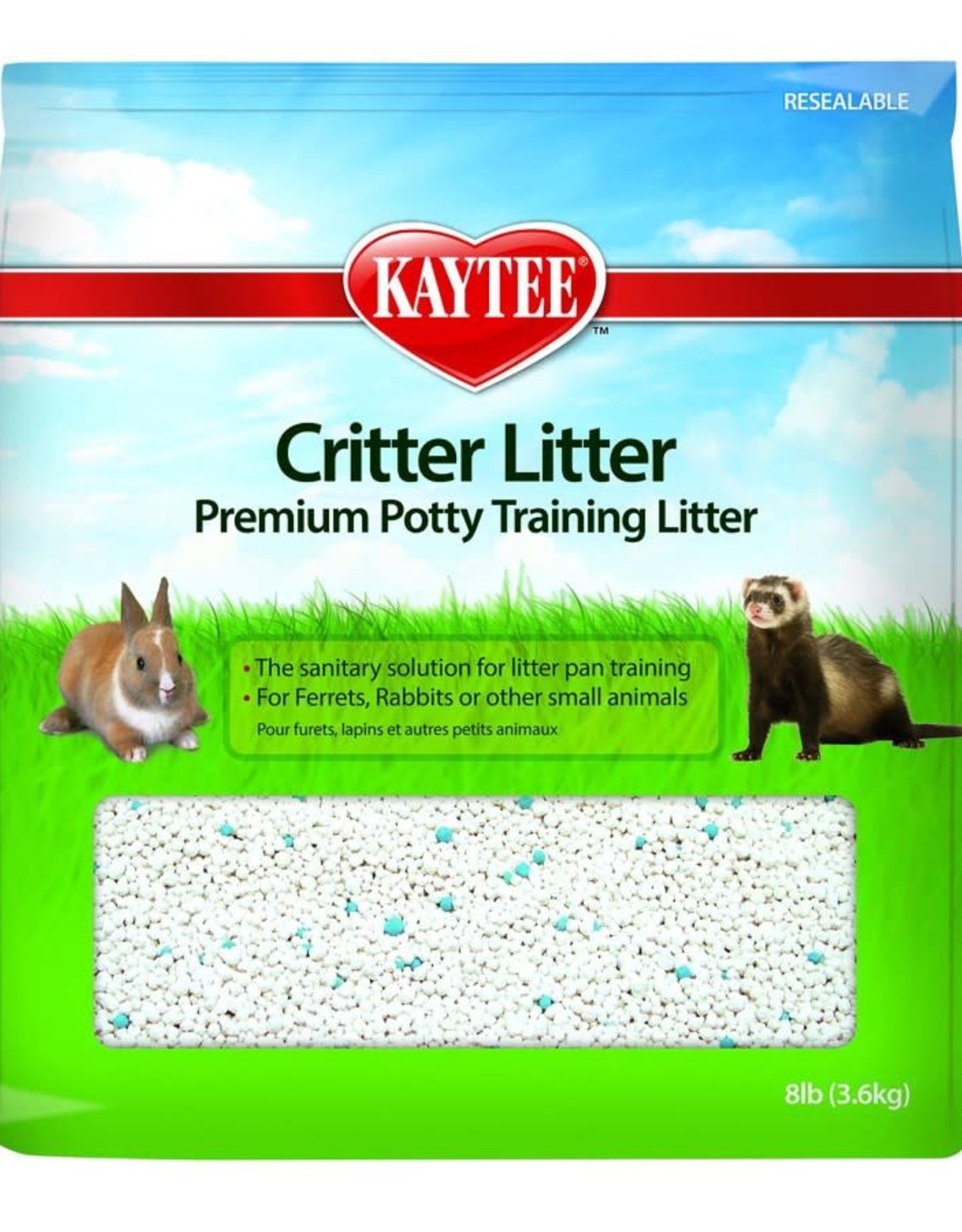 CENTRAL - KAYTEE PRODUCTS KAYTEE- LITTER/BEDDING-11X10.5X3.5- SMALL ANIMAL- CRITTER LITTER- 4 LB