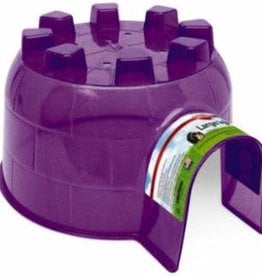 CENTRAL - KAYTEE PRODUCTS SUPER PET- IGLOO HIDEOUT- 12.25X10.25X6.5-  LARGE