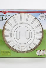 CENTRAL - KAYTEE PRODUCTS SUPER PET- RUN ABOUT BALL- 11.5 DIA- GIANT- CLEAR