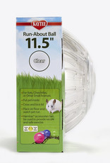 CENTRAL - KAYTEE PRODUCTS SUPER PET- RUN ABOUT BALL- 11.5 DIA- GIANT- CLEAR