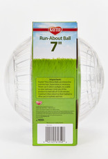 CENTRAL - KAYTEE PRODUCTS SUPER PET- RUN ABOUT BALL- 7 DIA- CLEAR