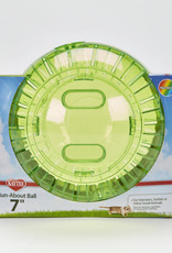 CENTRAL - KAYTEE PRODUCTS SUPER PET- RUN ABOUT BALL- 7 DIA- RAINBOW