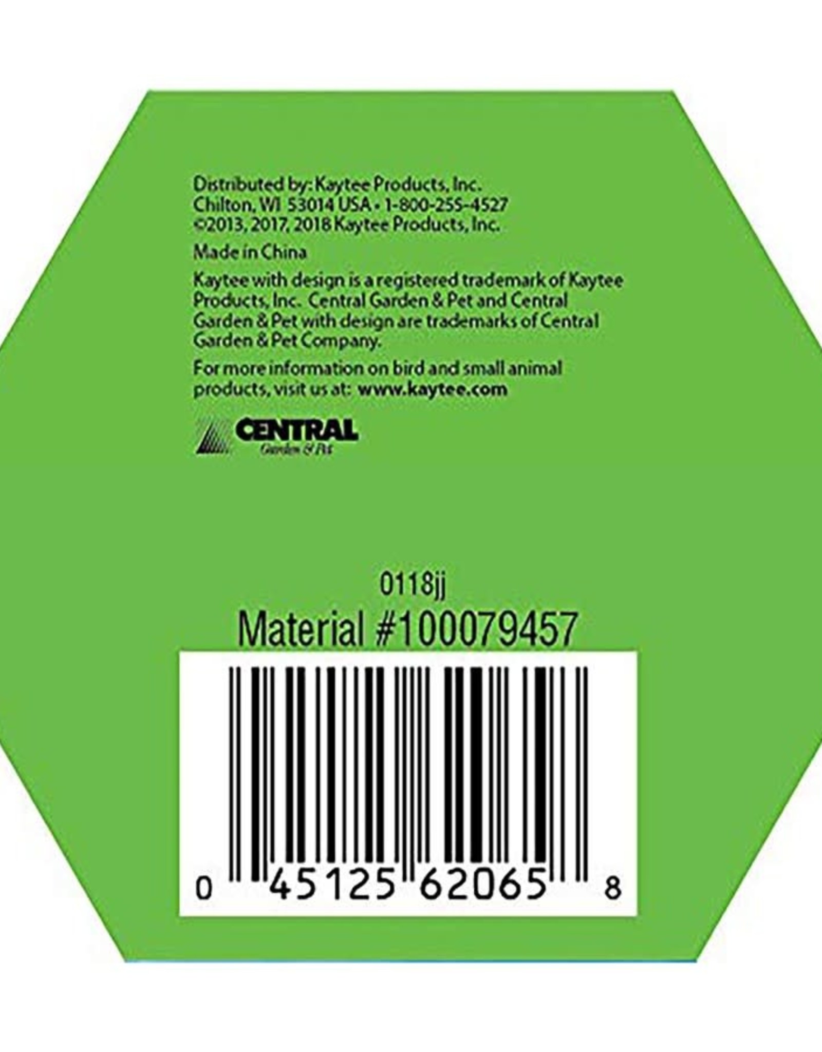 CENTRAL - KAYTEE PRODUCTS KAYTEE- NUT KNOT NIBBLER- 4X3.5- MEDIUM
