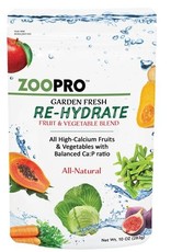 ZOOPRO EXOTIC NUTRITION- EN4184- TREAT- 2X4X6- GARDEN FRESH- FRUIT AND VEGETABLE BLEND- 10 OZ