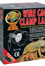 ZOO MED LABORATORIES, INC. ZOO MED- LF-10- LAMP FIXTURE- WIRE- CERAMIC BASE- CLAMP LAMP- 9X6X9