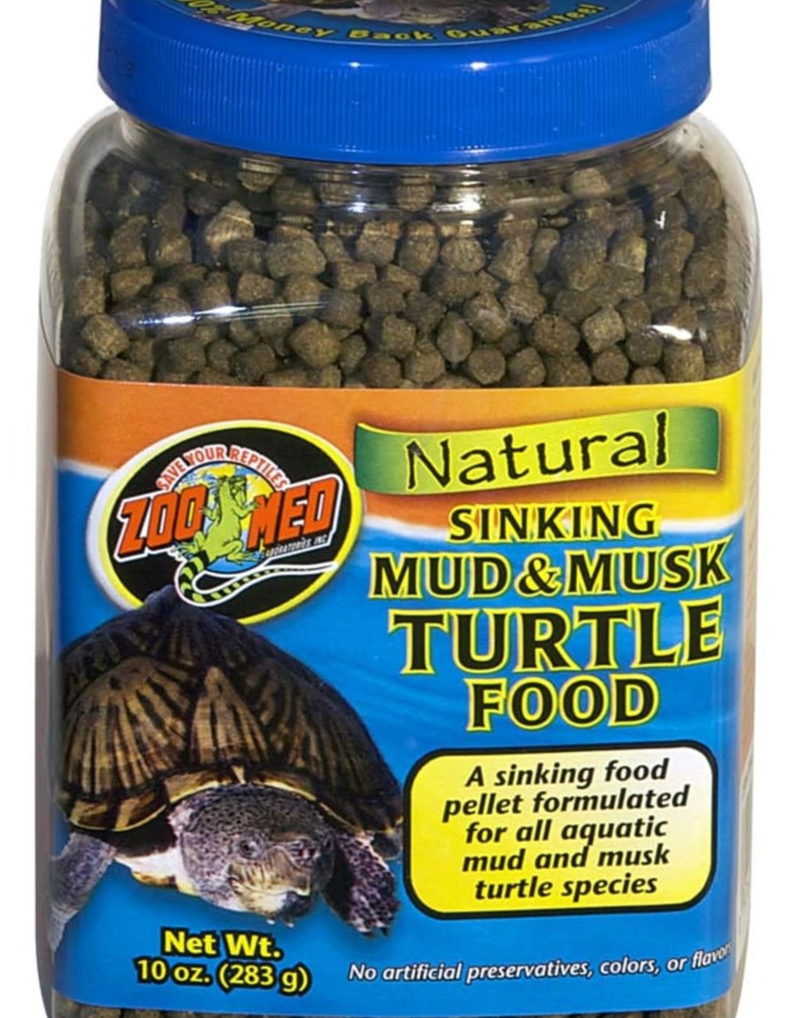 ZOO MED LABORATORIES, INC. ZOO MED- ZM-67- NATURAL- TURTLE FOOD-  MUD AND MUSK- 10 0Z