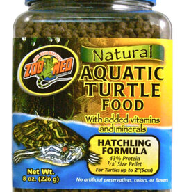 ZOO MED LABORATORIES, INC. ZOO MED- ZM-92- NATURAL- AQUATIC TURTLE FOOD- HATCHLING- 8 OZ