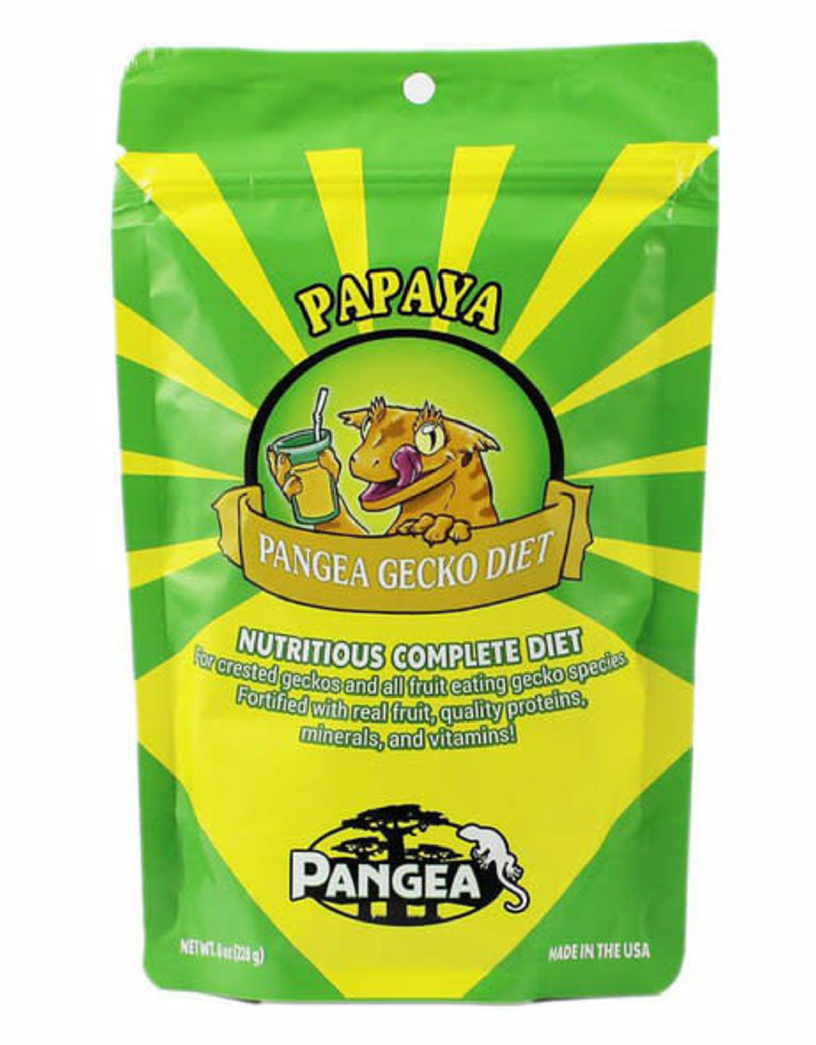 PANGEA PANGEA- GECKO FOOD- PAPAYA- 8 OZ