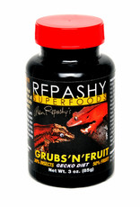 REPASHY VENTURES REPASHY- CRESTED GECKO- GRUBS-N-FRUIT- 3 OZ