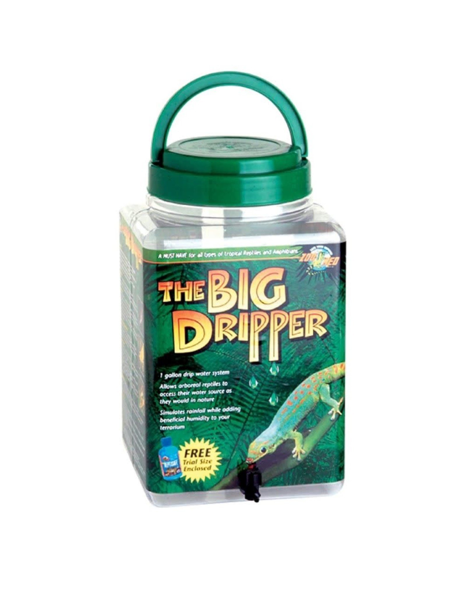 ZOO MED LABORATORIES, INC. ZOO MED- BD-1- THE BIG DRIPPER- 9.5X5.25X5.25- 1 GALLON