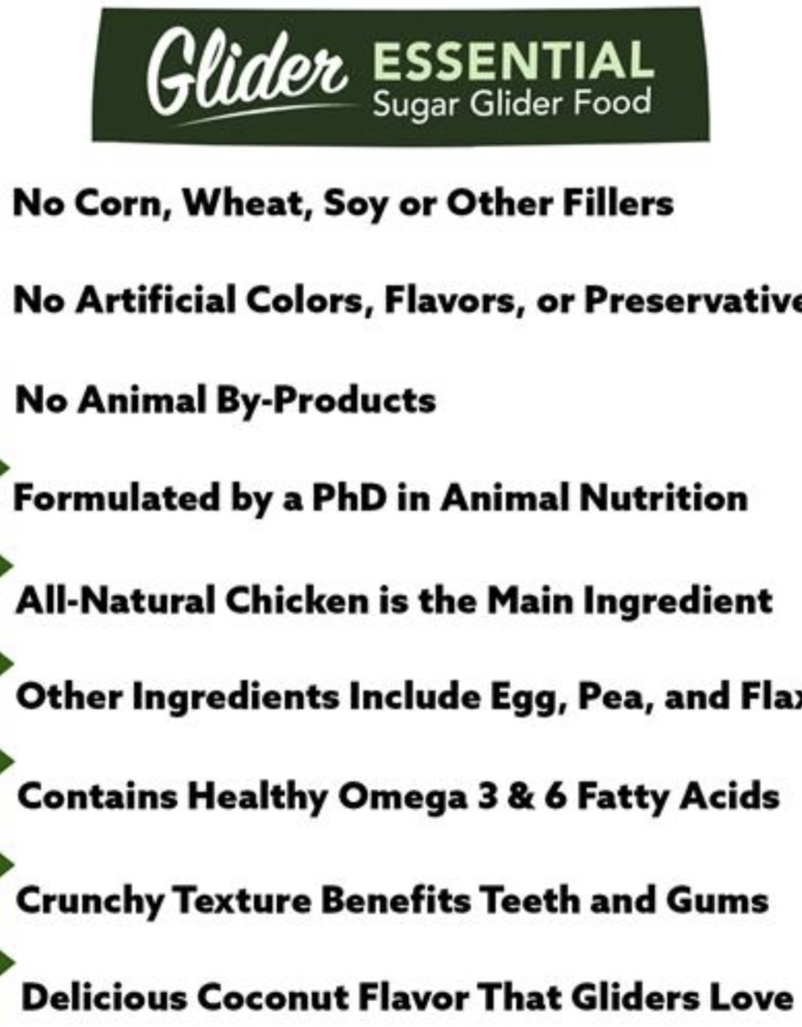 EXOTIC NUTRITION SA#116- EXOTIC NUTRITION- EN4153- ZOOPRO- 5X5X5- SUGAR GLIDER DIET- PER LB