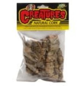 ZOO MED LABORATORIES, INC. ZOO MED- CT-53- CREATURES- NATURAL CORK- 4X5(average size)