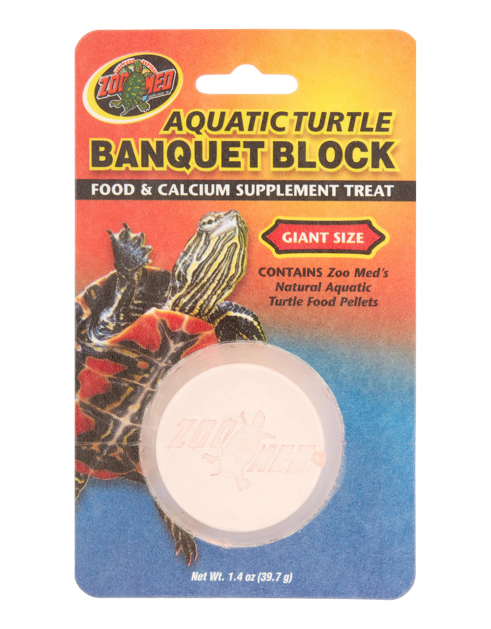 ZOO MED LABORATORIES, INC. ZOO MED- BB-52- BANQUET BLOCK- TURTLE- AQUATIC- 4X2X7- GIANT