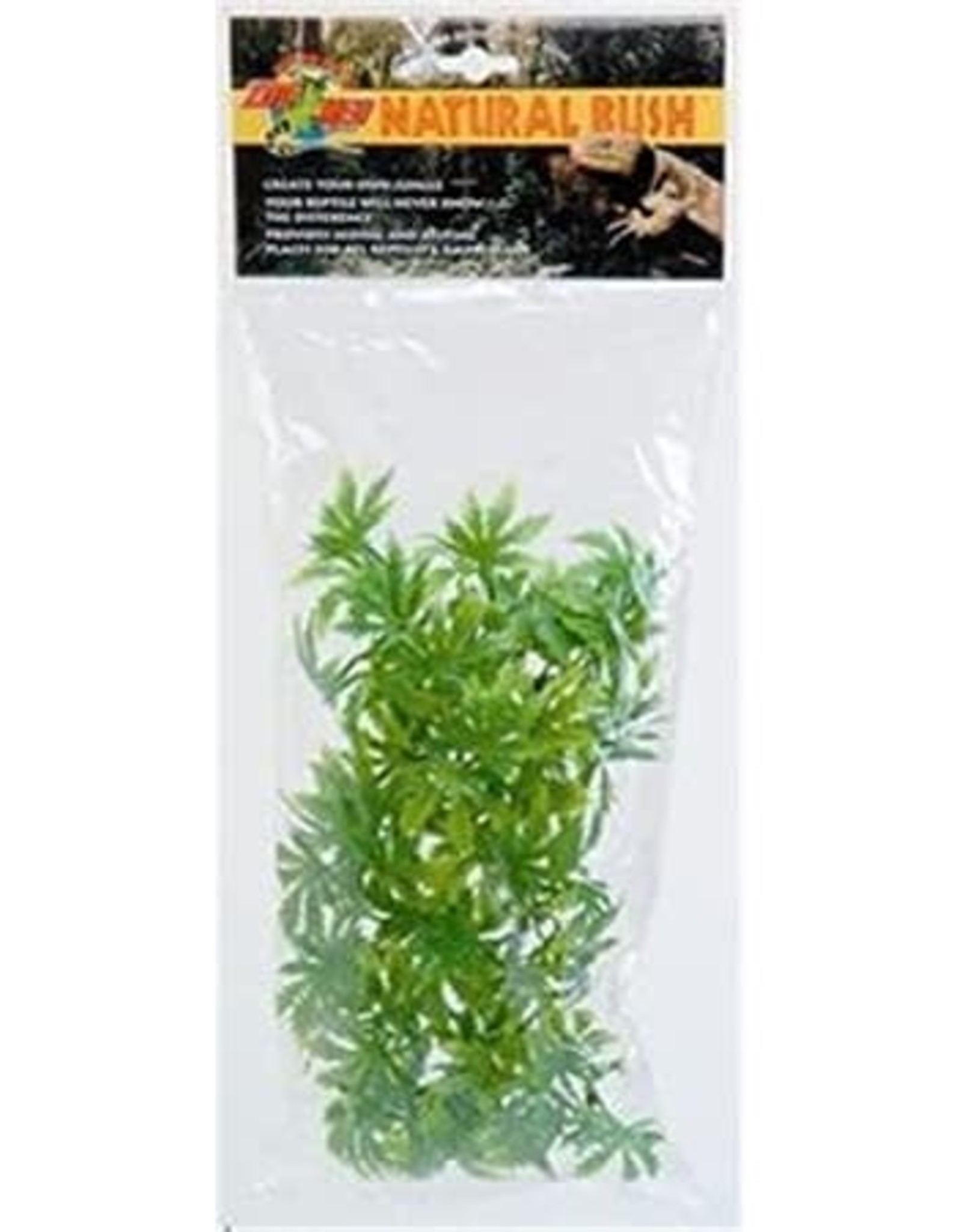 ZOO MED LABORATORIES, INC. ZOO MED- BU-16- NATURALISTIC FLORA- BUSH PLANT- CANNABIS- 14X4X4- SMALL