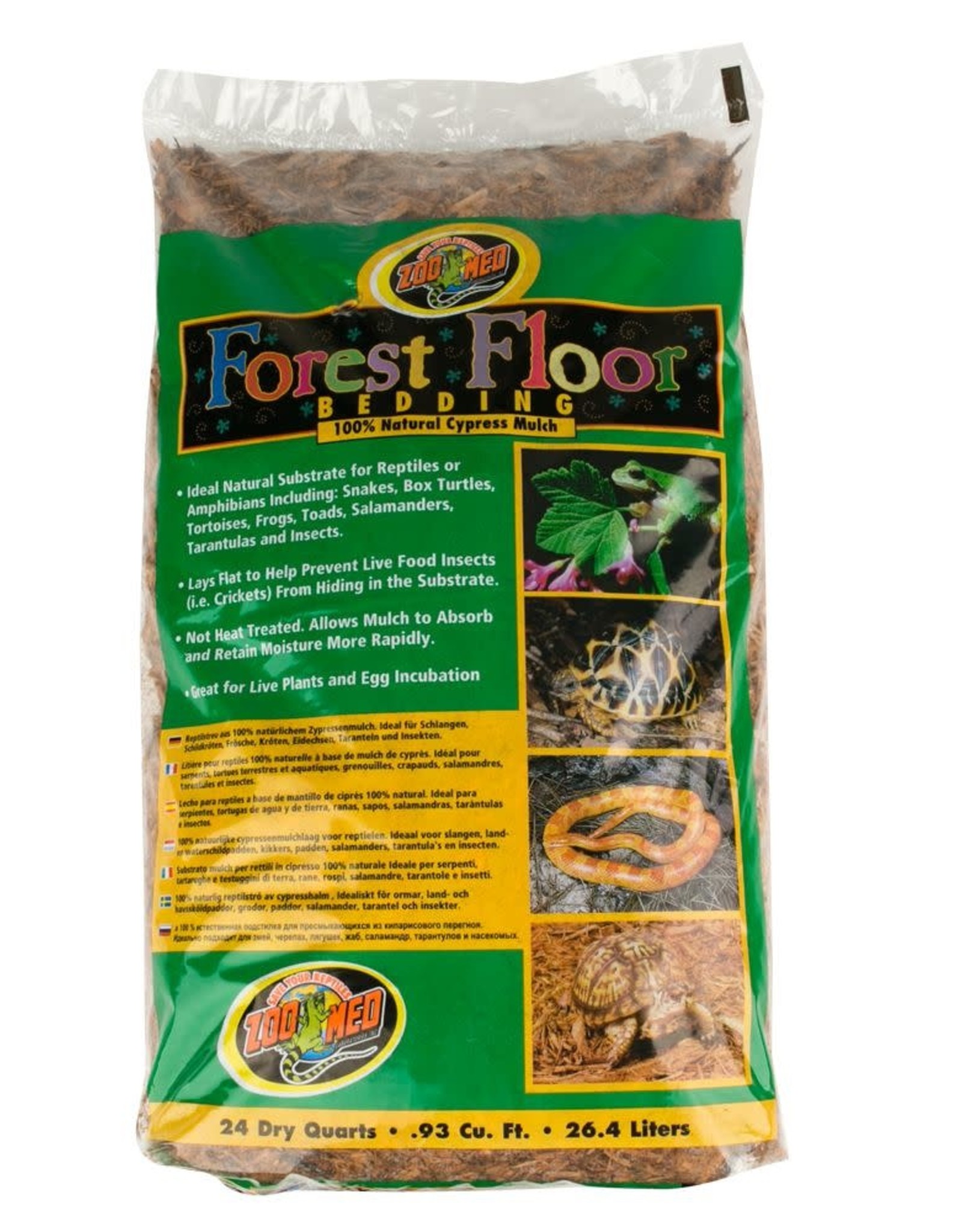 ZOO MED LABORATORIES, INC. ZOO MED- CM-24- FOREST FLOOR- CYPRESS- SUBSTRATE- 24X14X4- 24 QT