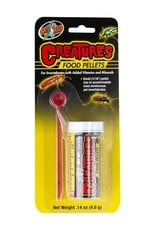 ZOO MED LABORATORIES, INC. ZOO MED- CT-61- CREATURES- INSECT FOOD- PELLETS- 2X1X4- .14 OZ