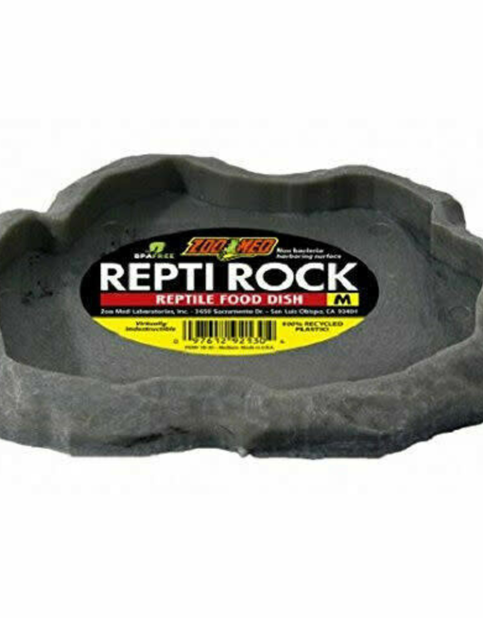 ZOO MED LABORATORIES, INC. ZOO MED- FD-30- REPTI ROCK- FOOD DISH- 6X1X7.25- MEDIUM