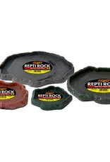 ZOO MED LABORATORIES, INC. ZOO MED- FD-40- REPTI ROCK- FOOD DISH- 9.5X7.5X1- LARGE