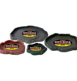 ZOO MED LABORATORIES, INC. ZOO MED- FD-40- REPTI ROCK- FOOD DISH- 9.5X7.5X1- LARGE