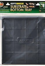 ZOO MED LABORATORIES, INC. ZOO MED- NT-11T- REPTIBREEZE- SCREEN CAGE- SUBSTRATE BOTTOM TRAY- 16X16X2
