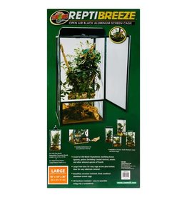 ZOO MED LABORATORIES, INC. ZOO MED- NT-12 REPTIBREEZE SCREEN CAGE- LARGE- 16X16X30