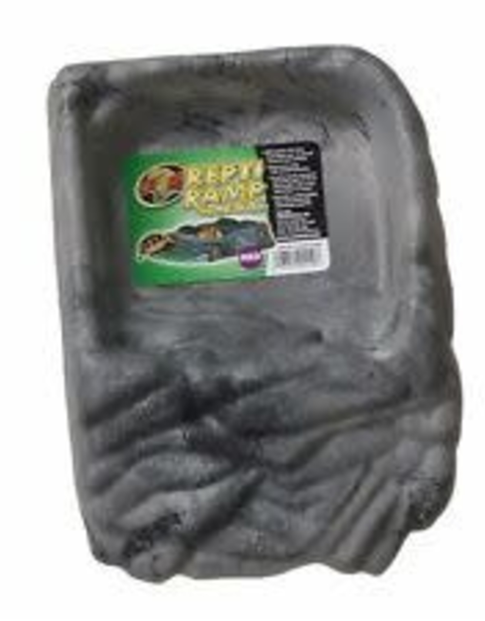 ZOO MED LABORATORIES, INC. ZOO MED- RRB-10-REPTI RAMP BOWL- 8X6X1.75- BROWN- MEDIUM