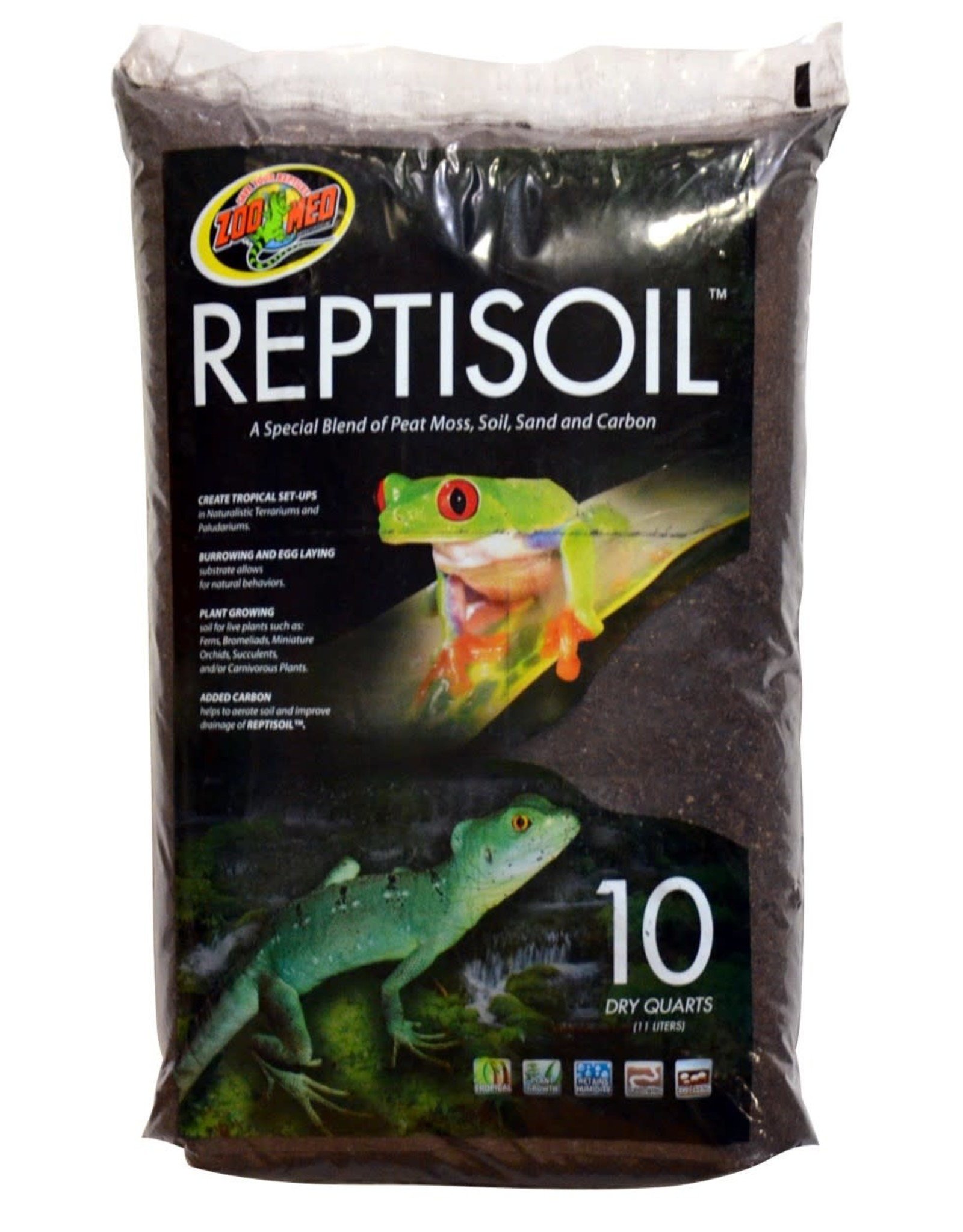 ZOO MED LABORATORIES, INC. ZOO MED- RSS-10- REPTISOIL- SUBSTRATE- 17.50X10.50X3.50- 10 QUART